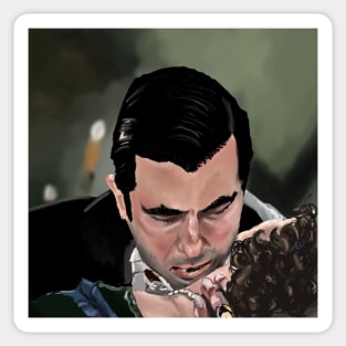 Last Dance of the Duchess - Dracula (Claes Bang) Sticker